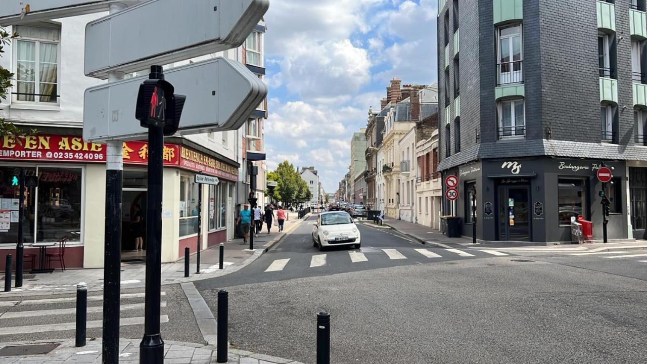 Au Coeur De Coty Le Havre 3 Chambres Et Billard 90M2 - Les Appartements Oceane Bagian luar foto